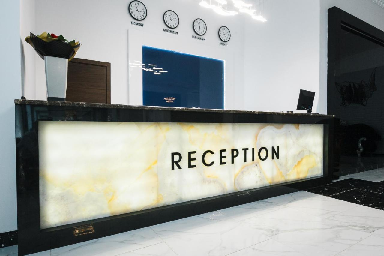 Beluga Hotel Atyrau Bagian luar foto